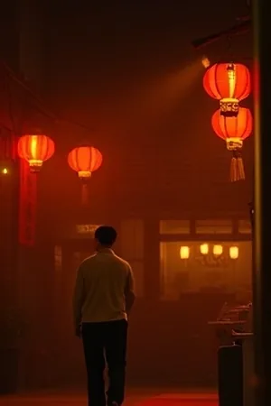 《镜中海》竖版封面，镜面倒影里的海平线